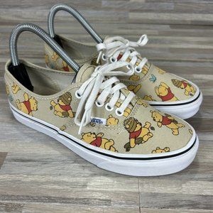 Vans Off The Wall Disney Winnie The Pooh Honey Pot Sneakers Men's 6.5 Women's 8